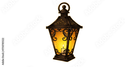 old oil lamp