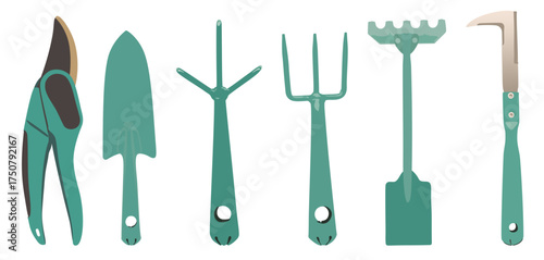 Gardening Tools Vector