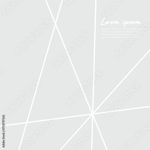 Square Moodboard Layout Template Geometric Mosaic Style