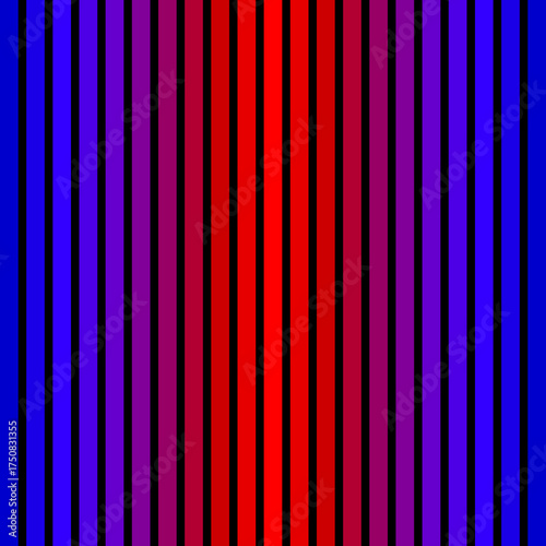 Vibrant Vertical Striped Gradient from Cool Blue to Warm Red on Dark Background