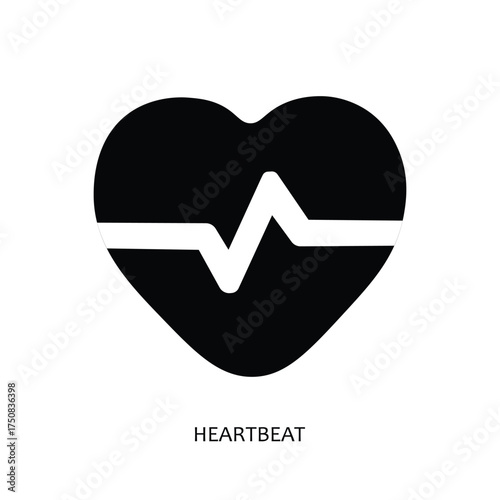 Medical Heartbeat Vector Illustration