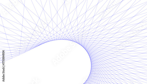 Architectural drawing. Abstract geometric background