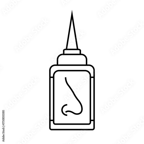 Nasal Spray icon desigbn