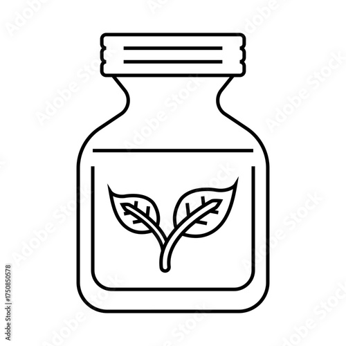 Herbal Medicine icon desigbn