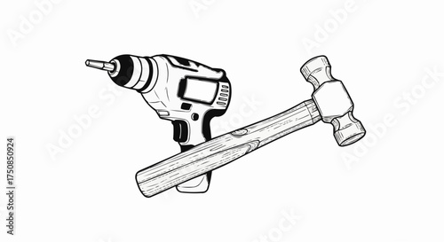 hammer and nails