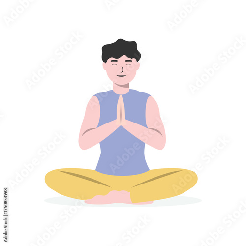  Relaxation Vector Illustration Which can easily edit or modify