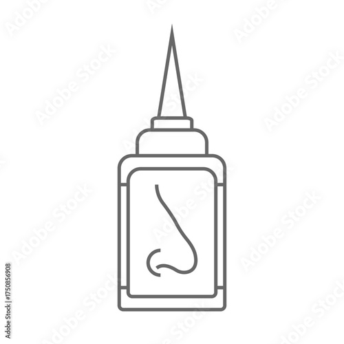 Nasal Spray icon desigbn