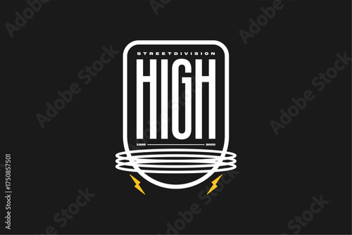 streetwear urban fashion template for printing