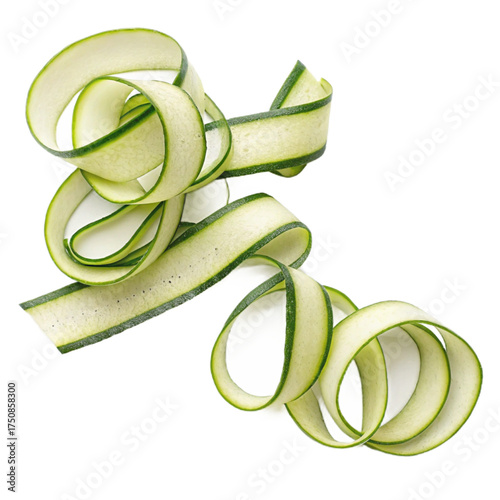 Wallpaper Mural Zucchini ribbons PNG (transparent) Torontodigital.ca