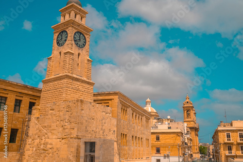 Wallpaper Mural Birgu, Malta – Ancient Streets and Historic Fortress Torontodigital.ca