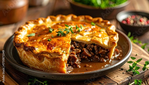 apple pie with cinnamon