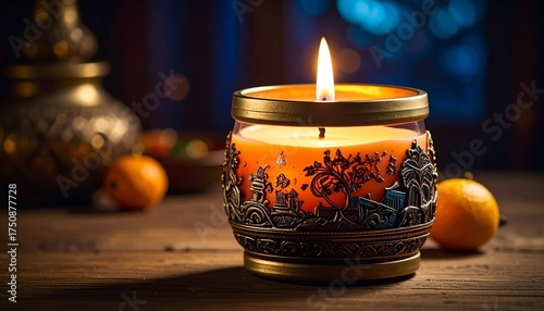 candles in the church