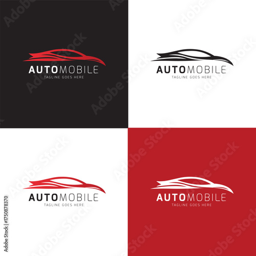 AUTOMOBILE logo, car line logo, sports car, auto logo, vehicle logo, car showroom logo is a vector based and it is fully editable and scalable without losing resolution