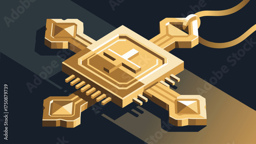 Golden Theta Network Processor Chip