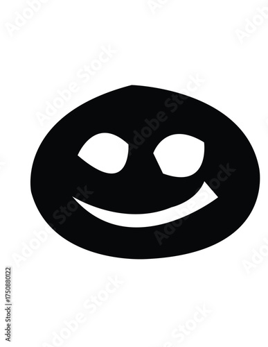 black and white eyes