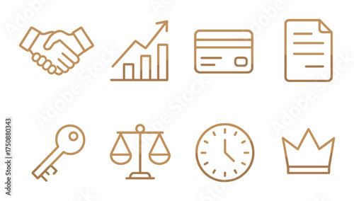 Silhouette illustrations of dog walking scene with park elements.