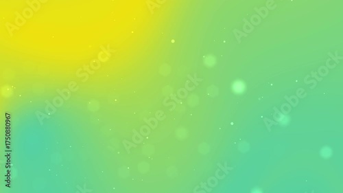 Blurred abstract background with green yellow and bokeh. Suitable for web design, presentations, and digital art projects. Perfect for creative designs.