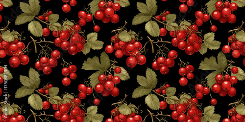 Seamless fruit pattern with 3D fruits and leaves perfect for garments textile fabric wallpaper background and vibrant tropical fashion design