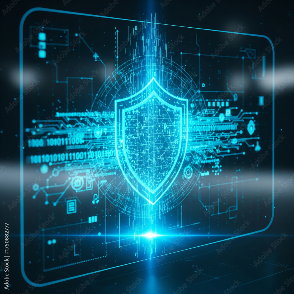 Obraz premium abstract technology background