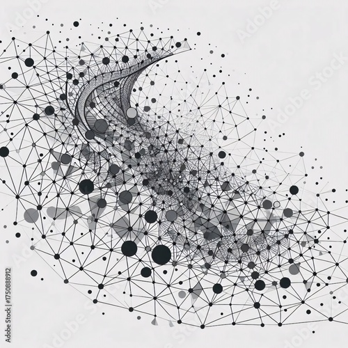 Abstract Bird Artwork