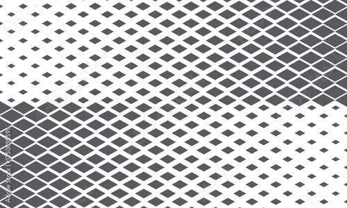 greay and white colour geometry halftone pattern with white background vector pattern can be used for background