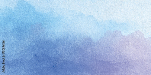 blue and whit soft light texture  watercolor brash multicolored design. watercolor on white background.