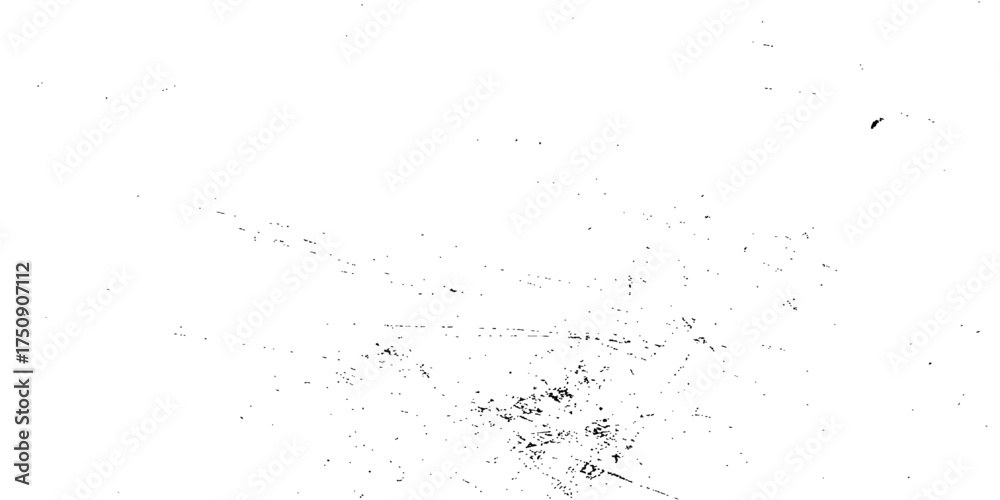 Obraz premium Black ink splat and paint drop texture on a transparent grunge background