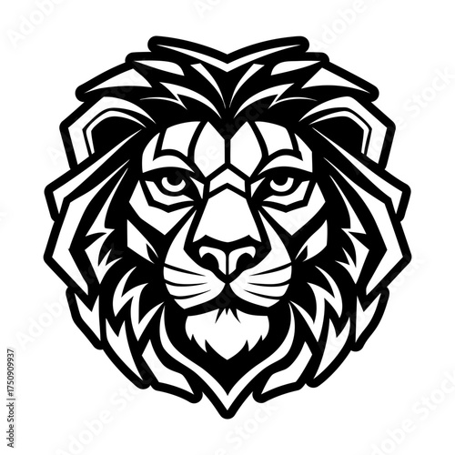 A filled style icon representing a leo mascot