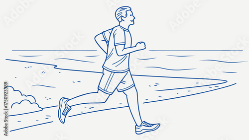 Fitness Lifestyle Illustration