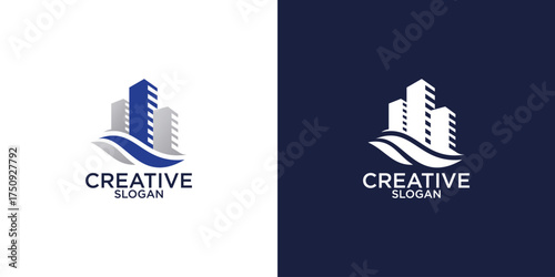 building logo design vector