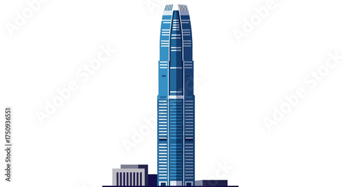 international finance centre an iconic skyscraper in hong kongs central business district showcasing modern architecture and global commerce ideal for finance publications