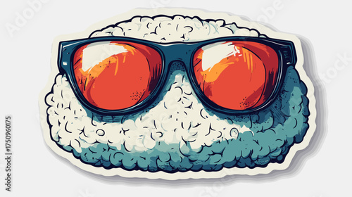 A Cool Food Illustration for Trendy Enthusiasts