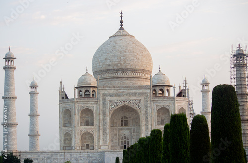 The Taj Mahal is the pinnacle of Mughal architecture and a symbol of India's rich history. It was  a UNESCO World Heritage Site in 1983.