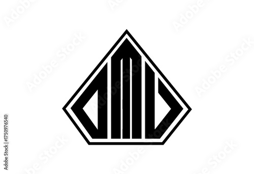 Free Download DMU Custom Monogram Logo Design. - GFXLoad