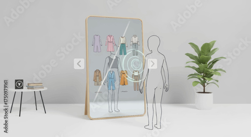 Digital Human Anatomy Model Displayed on Interactive Screen.
