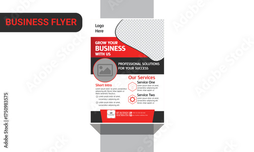 Modern Business Presentation Flyer Design Template