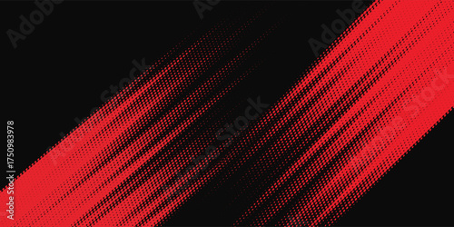 Halftone dots red and blue color pattern gradient grunge texture background. Dot pop art comic sport style vector illustration. grunge vector dots
