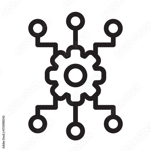 Digital Flow Icon