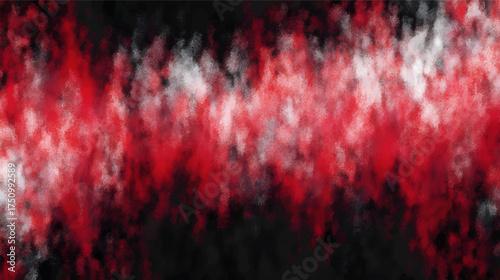 A dynamic abstract background featuring a gradient of red and black hues with a textured, grainy appearance