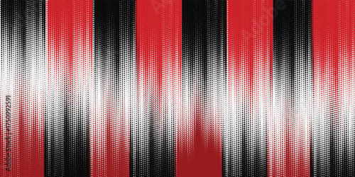 Halftone dots red and blue color pattern gradient grunge texture background. Dot pop art comic sport style vector illustration. grunge vector dots