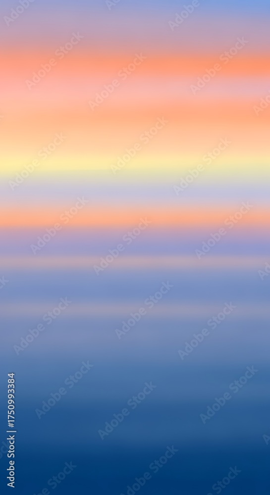 Fototapeta premium Abstract Gradient Background with Soft Colors pastel texture blur smooth ombre sky sunrise sunset calm peaceful dreamy artistic design