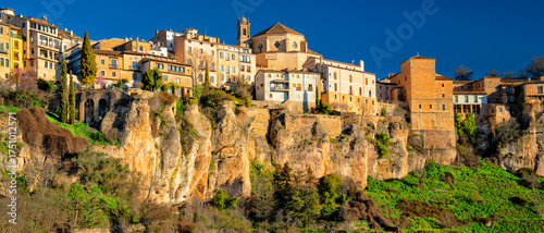 Cuenca. Spain.  Castile La Mancha. Travel and tourism in Europe. Spanish Architecture and History	