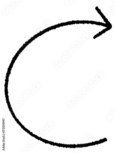 Arrow right left up down Icon Cute line