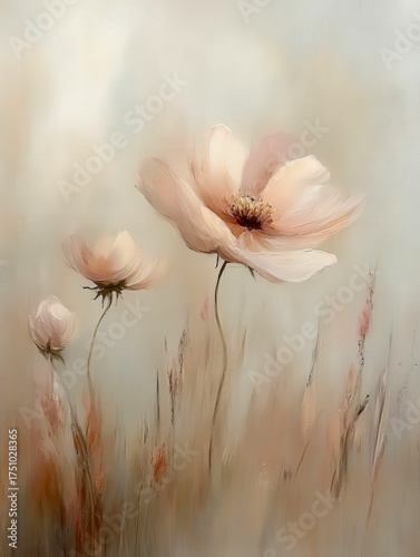 Floral wall art