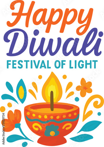 Happy Diwali with Sweets, Crackers, and Fireworks