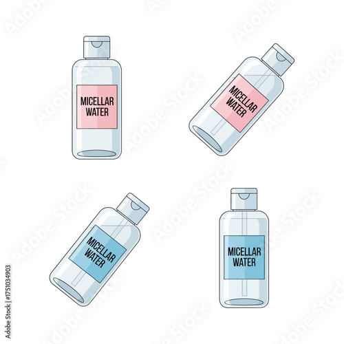 Refreshing Micellar Water for Gentle Cleansing and Makeup Removal