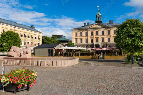 Town Hall Square in Gävle, ...