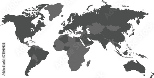 world map vector