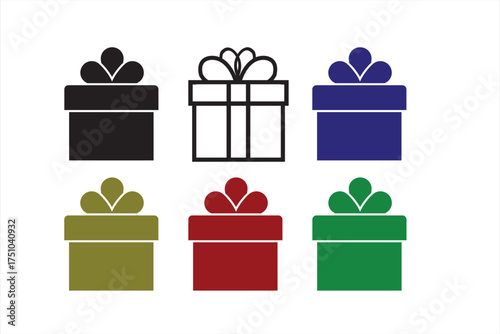 set of gift boxes