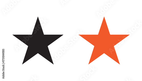 vector illustration of a star icon. vector eps 10